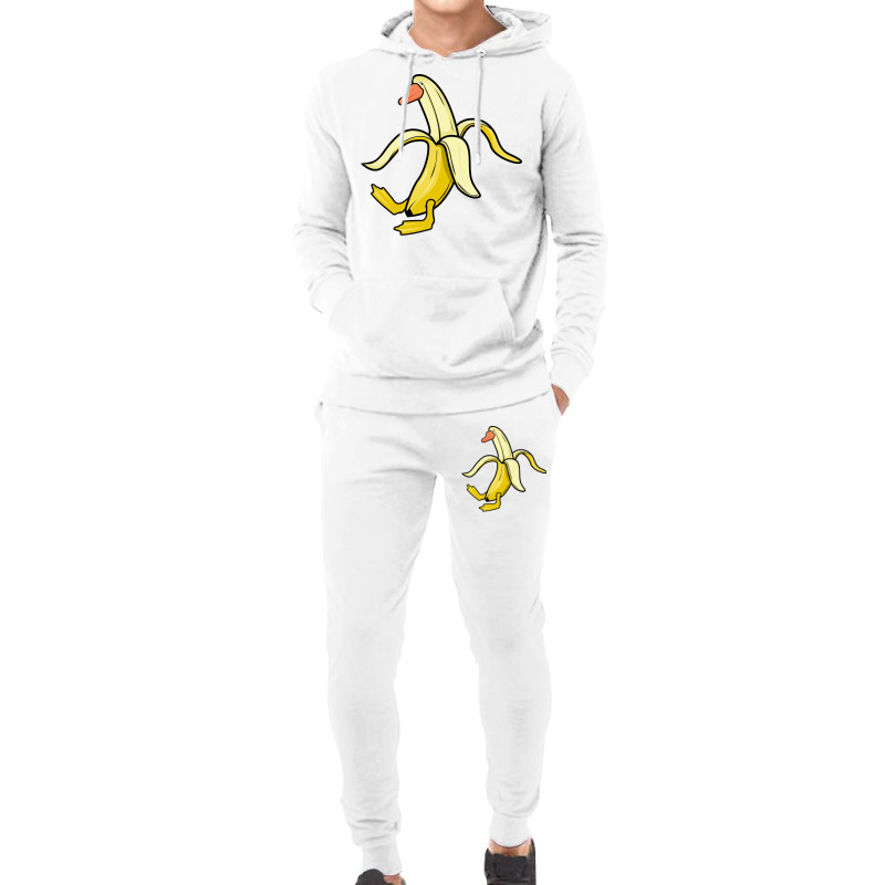 Funny Animal Lover Duck In Banana Duck Stars Hoodie & Jogger set by thuthuklinto8 | Artistshot