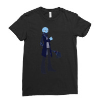 Alan Animation Becker Fashion Blue Ladies Fitted T-shirt | Artistshot