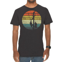 Lineman Vintage Retro Electric Cable Aesthetic Vintage T-shirt | Artistshot