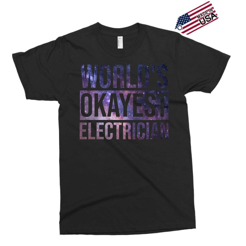 Electrician Girl Blue Exclusive T-shirt | Artistshot