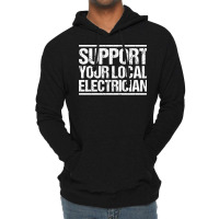 Electrician Lineman Wireman Electronics Technician Lightweight Hoodie | Artistshot