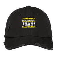 Electrician Lineman Wireman Electronics Technician Vintage Cap | Artistshot