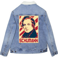 Robert Schumann 1 Unisex Sherpa-lined Denim Jacket | Artistshot