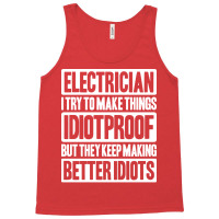 Electrician Lineman Wireman Electronics Technician Tank Top | Artistshot