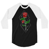 Roses Girl 3/4 Sleeve Shirt | Artistshot