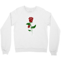 Roses Girl Crewneck Sweatshirt | Artistshot