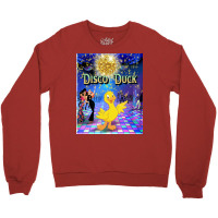 Disko Duck Girl Crewneck Sweatshirt | Artistshot