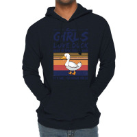 Duck  Some Girls Love Duck  Drink Too Much Vintage Lightweight Hoodie | Artistshot