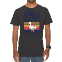 Duck  Some Girls Love Duck  Drink Too Much Vintage Vintage T-shirt | Artistshot