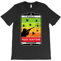 Duck Hunting Full Power Green T-shirt | Artistshot