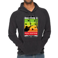 Duck Hunting Full Power Green Vintage Hoodie | Artistshot