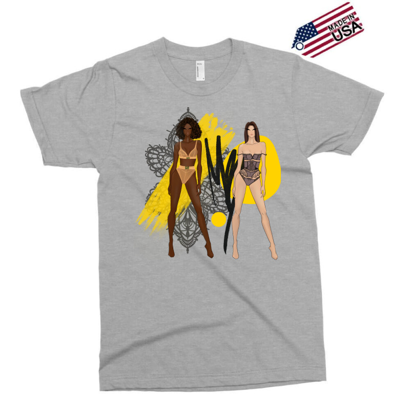 Fashion Illustration Models Fashion Designer Retro Exclusive T-shirt | Artistshot