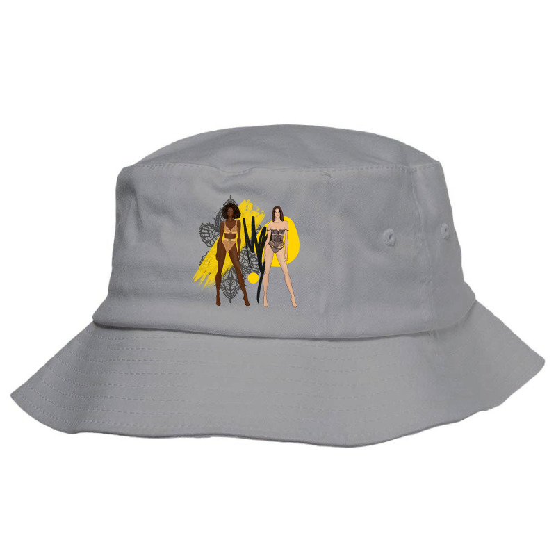 Fashion Illustration Models Fashion Designer Retro Bucket Hat | Artistshot