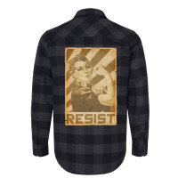 Rosie Resist Flannel Shirt | Artistshot