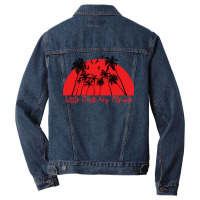 Little Duck Key Florida Funny Men Denim Jacket | Artistshot