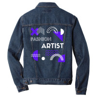 Fashion Artist Retro 80s Men Denim Jacket | Artistshot