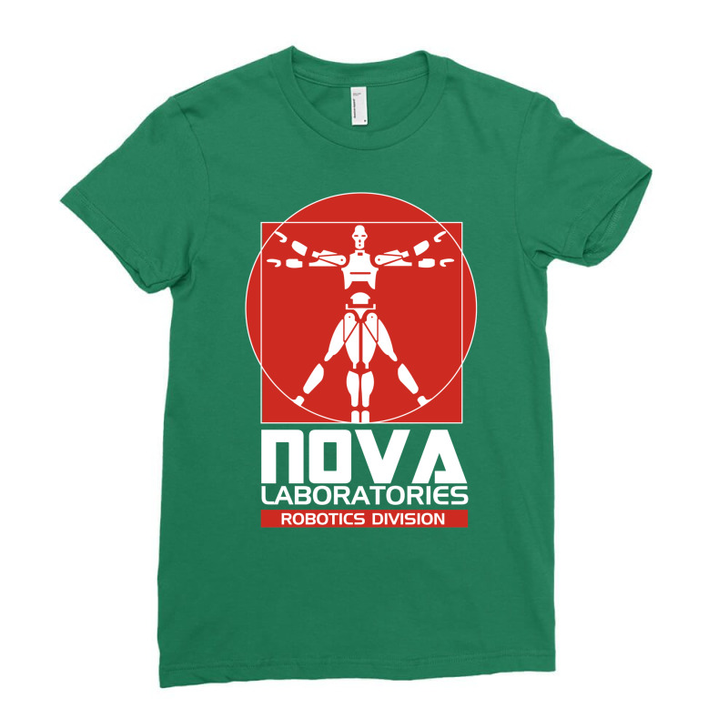 Nova Laboratories Robotics Division Ladies Fitted T-Shirt by neoterelayh | Artistshot