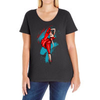 Sassy Blue Ladies Curvy T-shirt | Artistshot