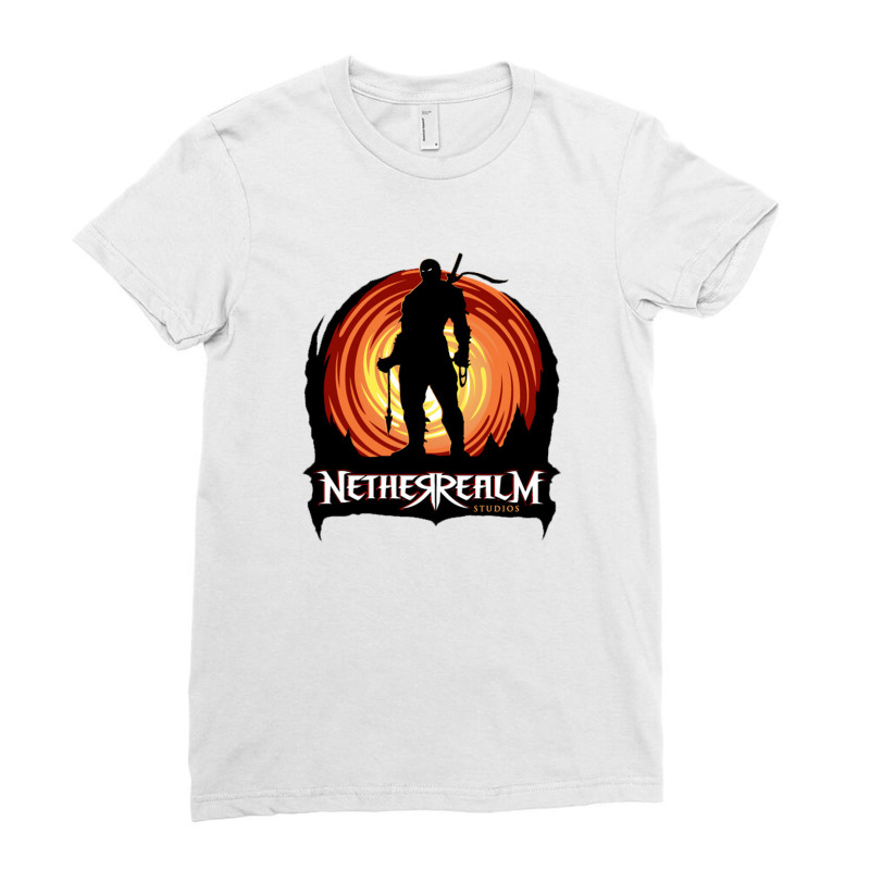 Netherrealm - Studios Video Game Developer Ladies Fitted T-Shirt by xmaria | Artistshot