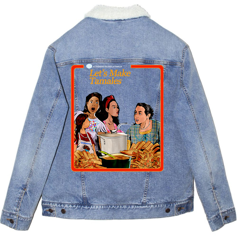 Let's Make Tamales Og Tamale Boss Tee Unisex Sherpa-lined Denim Jacket | Artistshot