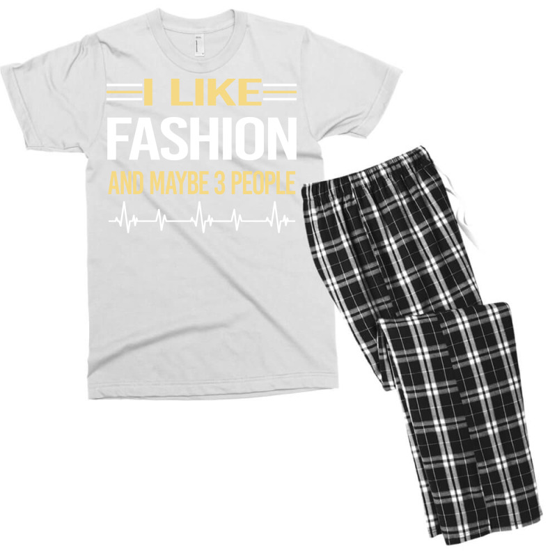 3 People Fashion Humor Men's T-shirt Pajama Set by cupzchewl | Artistshot