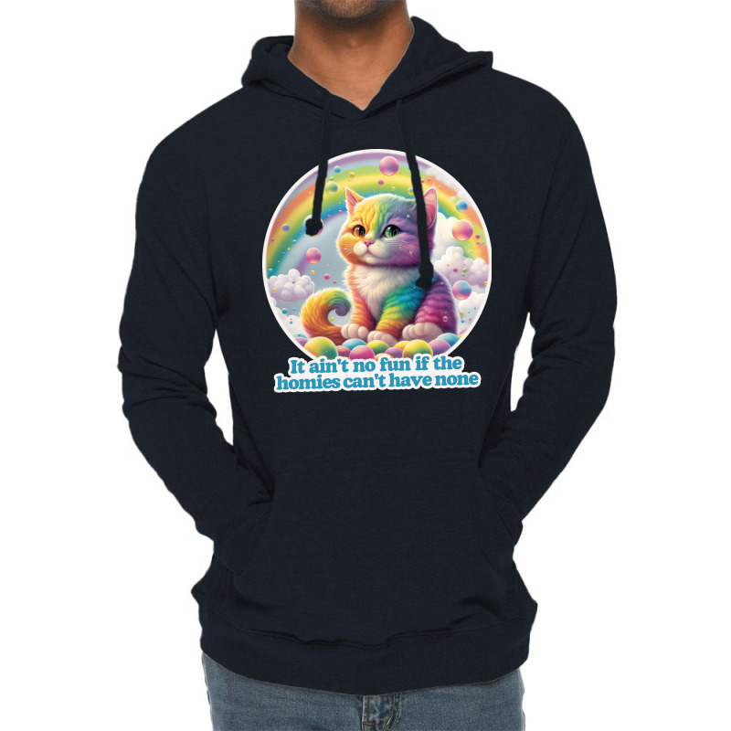 It Aint No Fun If The Homies Cant Have None Funny Lightweight Hoodie | Artistshot