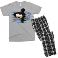 Tufted Duck Yellow Men's T-shirt Pajama Set | Artistshot