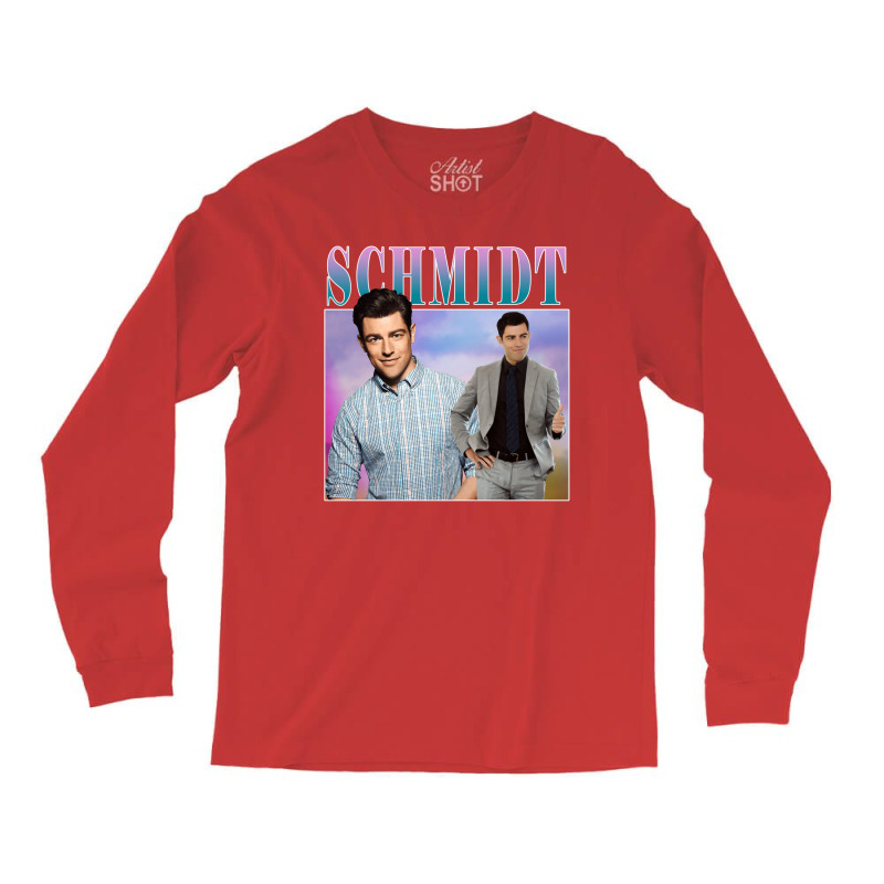 Schmidt Homage Tee Long Sleeve Shirts | Artistshot