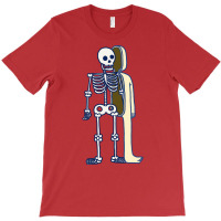 Skeleton And Skin Stars T-shirt | Artistshot