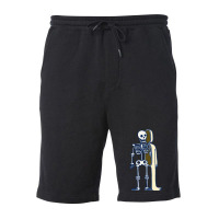 Skeleton And Skin Stars Fleece Short | Artistshot