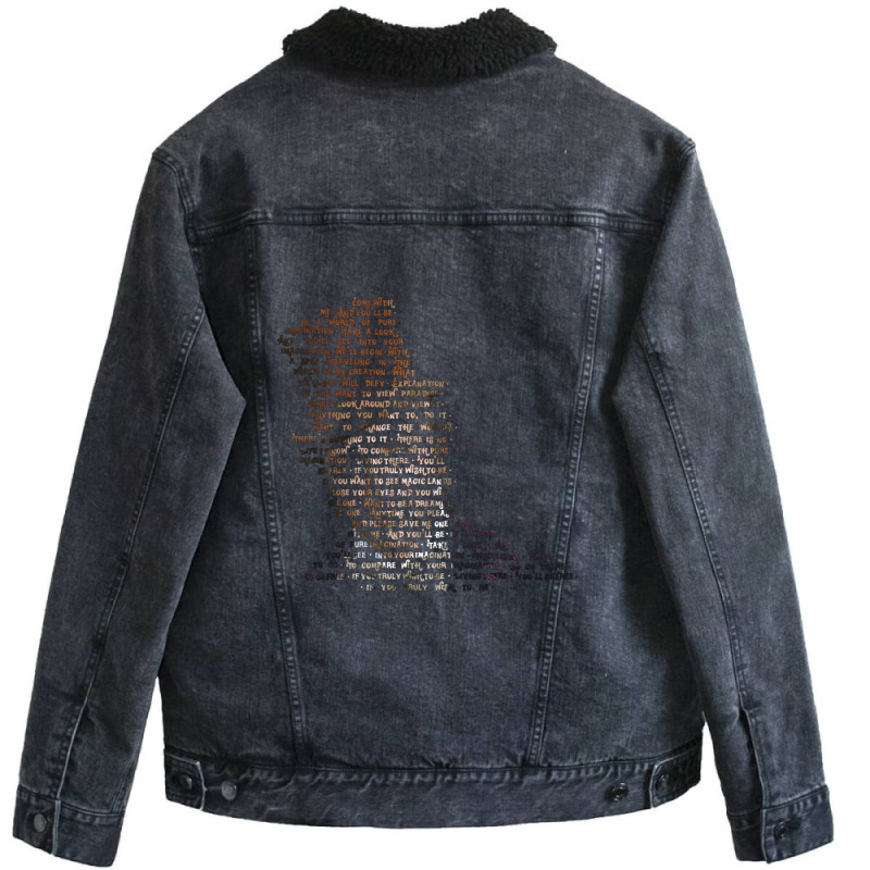 Pure Imagination Unisex Sherpa-lined Denim Jacket | Artistshot