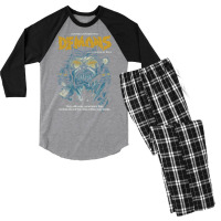 Demons1 Men's 3/4 Sleeve Pajama Set | Artistshot