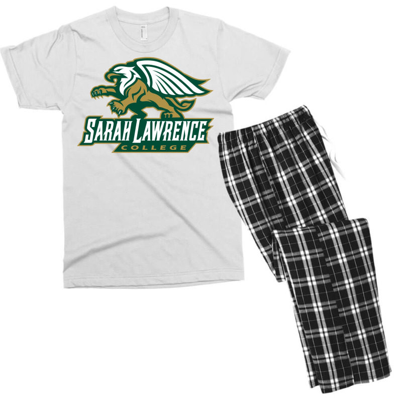 Sarah Lawrence College Gryphons Men's T-shirt Pajama Set by mpofykurpesl | Artistshot