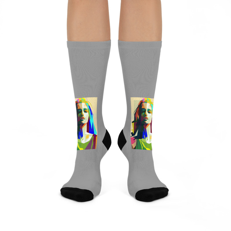 Fashion Modelling Cool Crew Socks | Artistshot