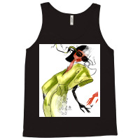 Green Dress Hippie Tank Top | Artistshot