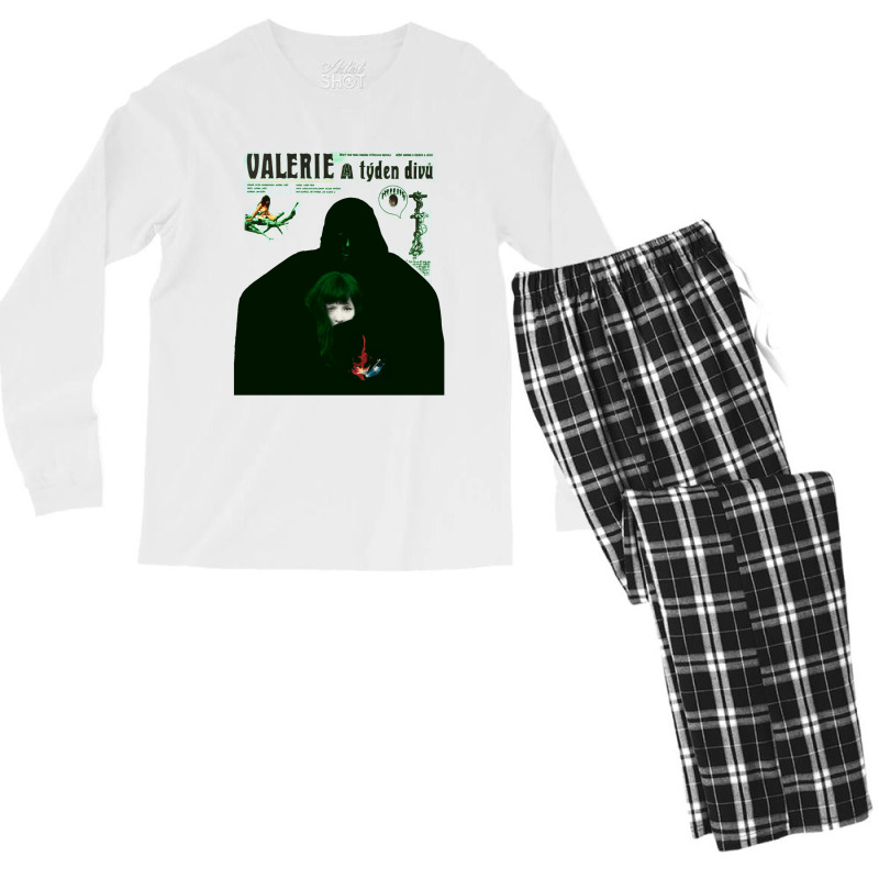 Valerie And Her Week Of Wonders  Valerie A Týden Men's Long Sleeve Pajama Set | Artistshot