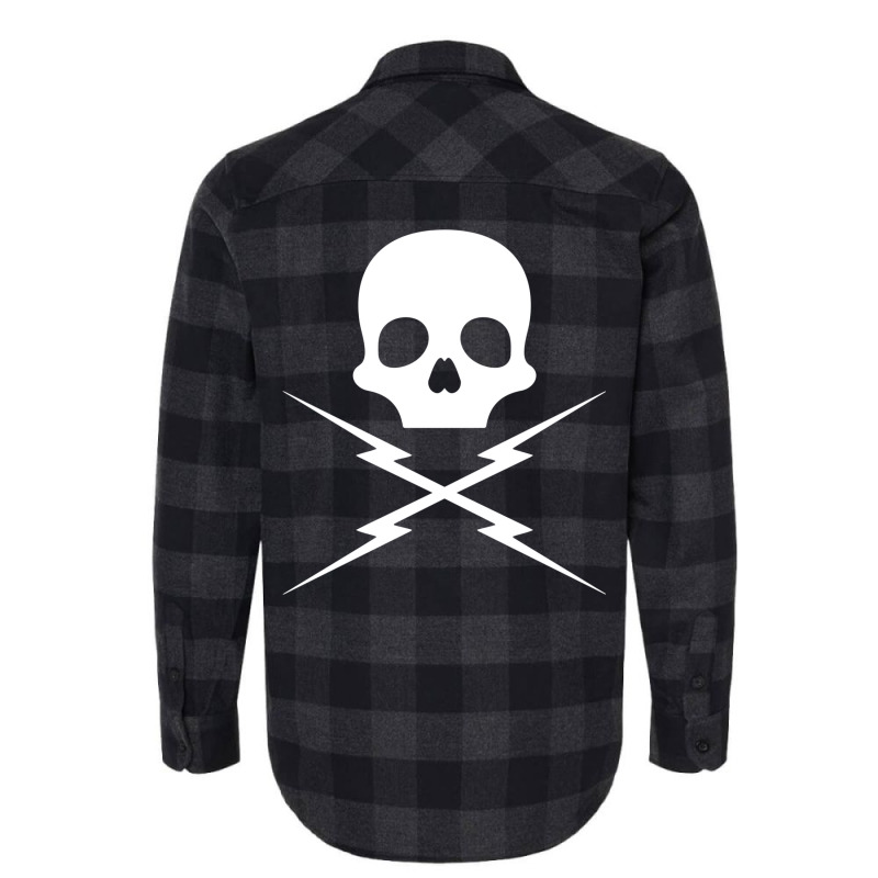 Death Proof Skull Flannel Shirt | Artistshot