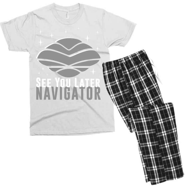 See You Later Navigator Men's T-shirt Pajama Set by mpofykurpesl | Artistshot