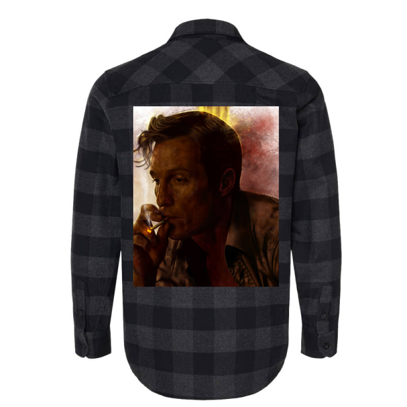 True Detective   Rust Cohle Flannel Shirt by nadiehirlok | Artistshot