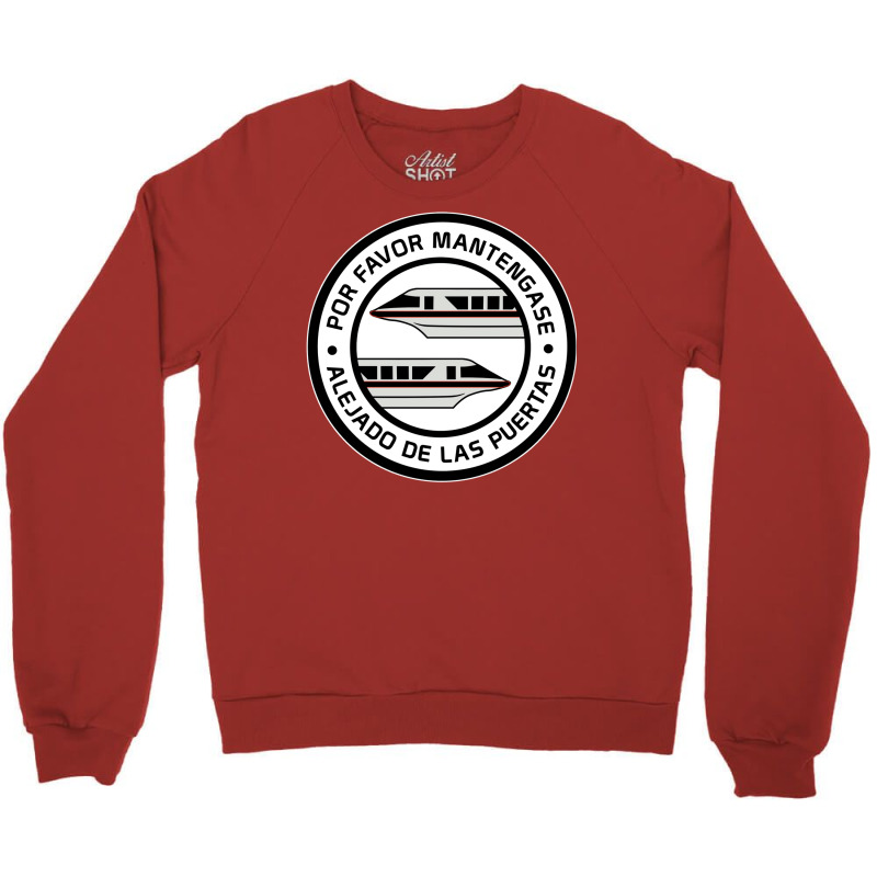 Monorailporfavorblack Crewneck Sweatshirt | Artistshot