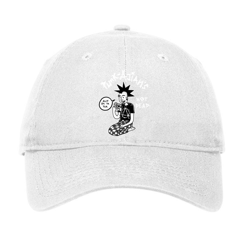 Punkajians Not Dead On Black Summer Adjustable Cap by plaiikdblyw | Artistshot