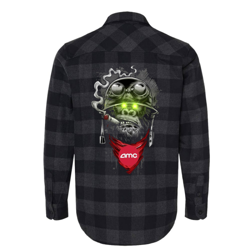 Amc Ape Flannel Shirt | Artistshot