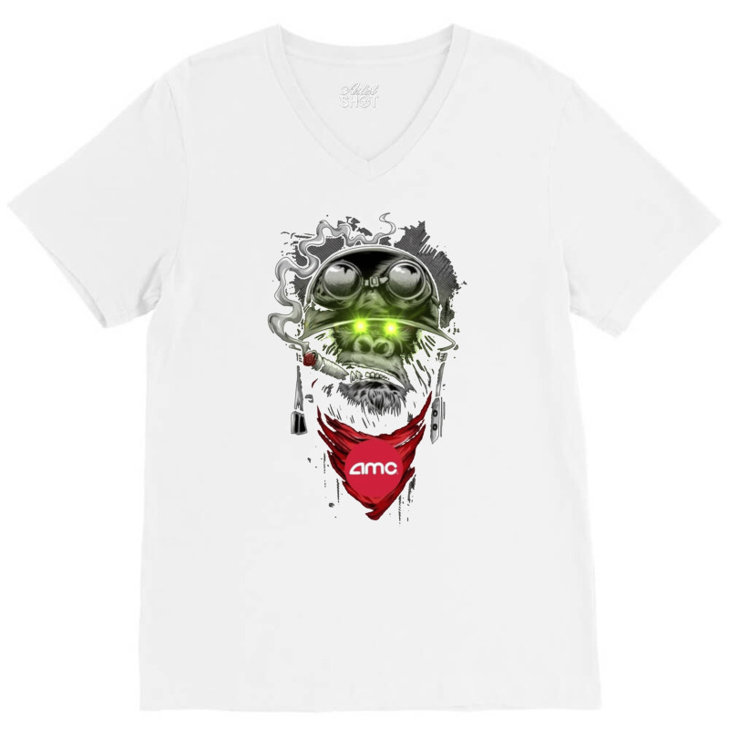 Amc Ape V-neck Tee | Artistshot