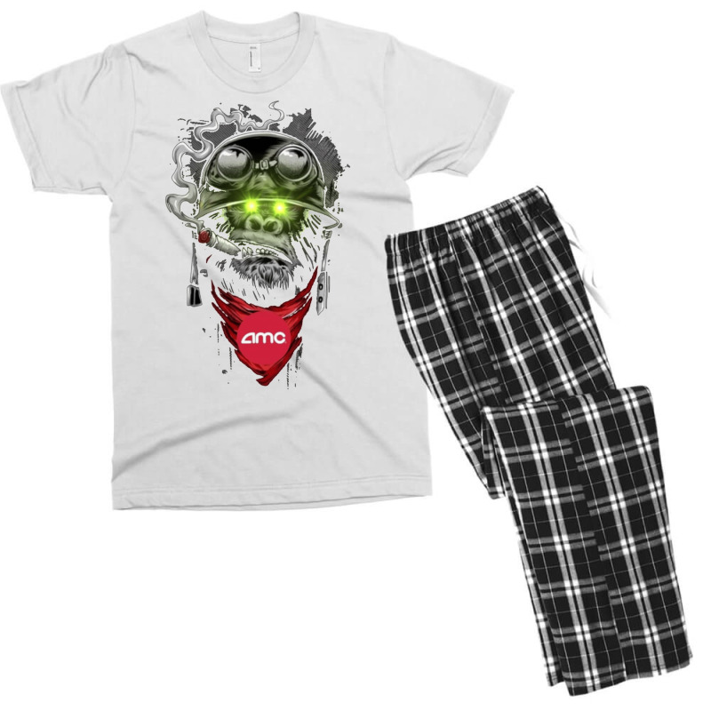 Amc Ape Men's T-shirt Pajama Set | Artistshot