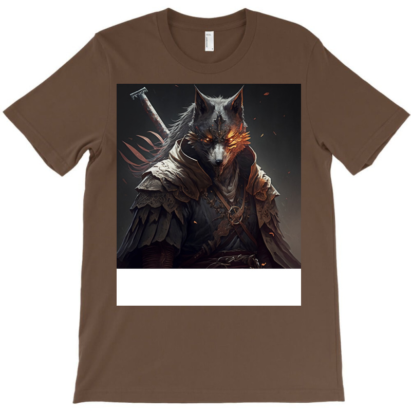 Samurai At The Head Of A Wolf V5 Cool T-shirt | Artistshot