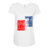 Tva Tennessee Valley Authority Patriotic New Deal Maternity Scoop Neck T-shirt | Artistshot