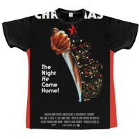 Christmas (halloween Poster Parody)  (1) Graphic T-shirt | Artistshot