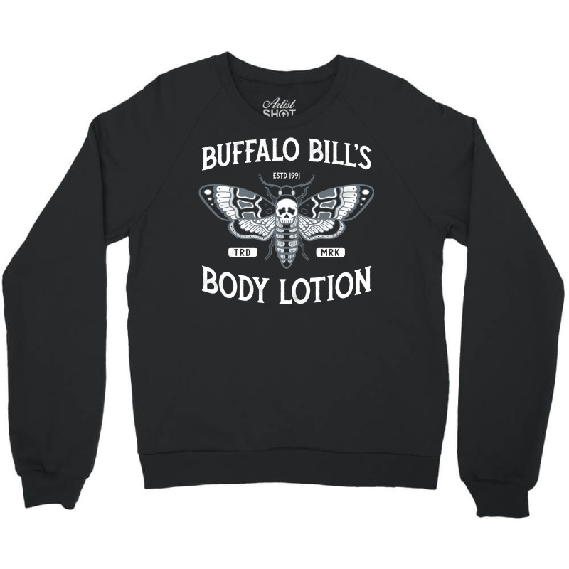 Buffalo Bill's Body Lotion   Horror   Death's Head Crewneck Sweatshirt | Artistshot