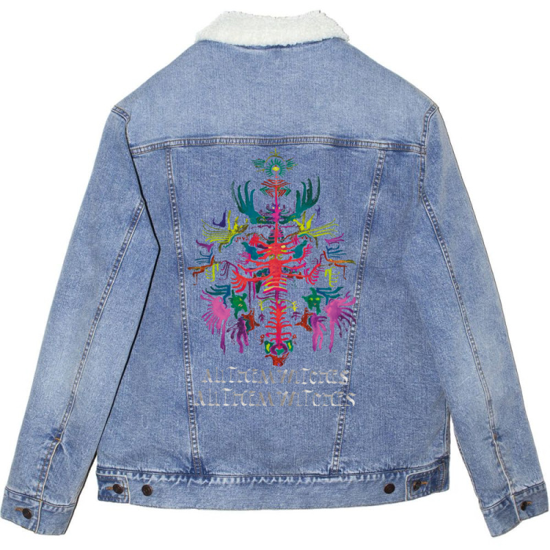 All Them Witches Unisex Sherpa-Lined Denim Jacket by cevassanadel | Artistshot