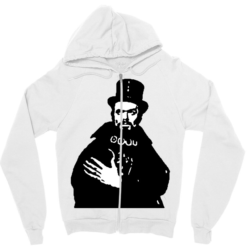 Coffin Joe Zipper Hoodie by cevassanadel | Artistshot